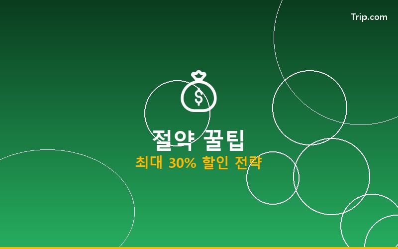 동남아 여행 절약 팁